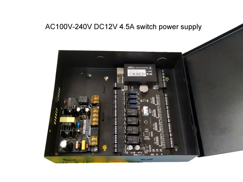 Четыре двери контроллер доступа с мощность 100 V 240 питания TCP/RS485 вариант