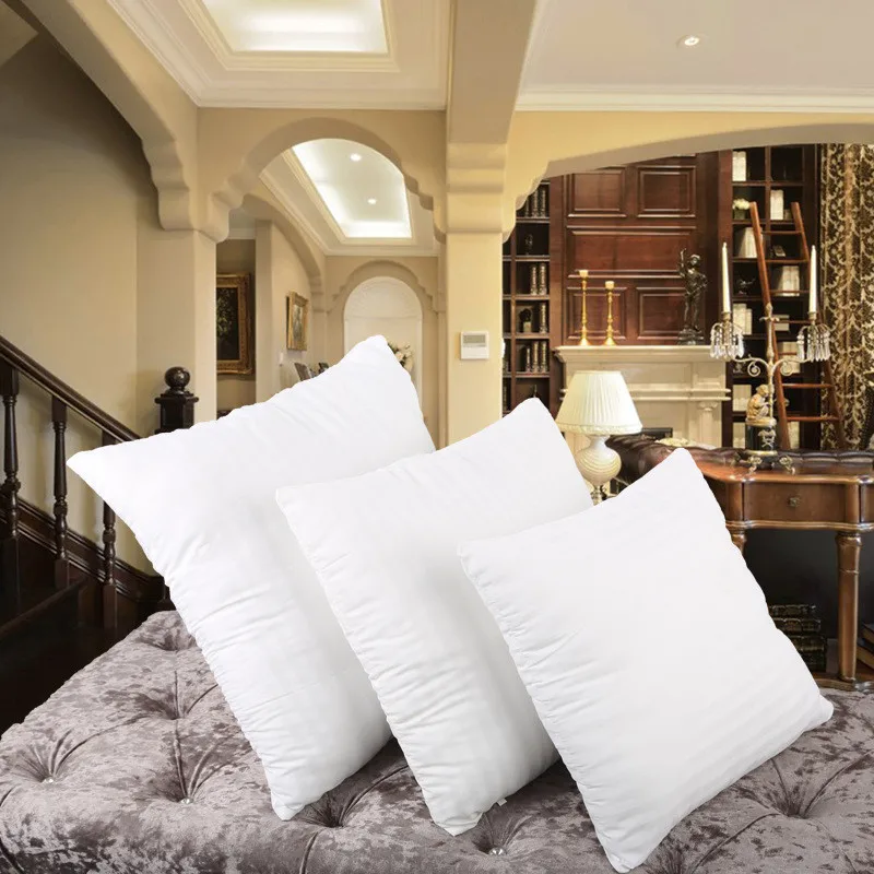 

1PCS New 40X40/45X45/50X50 CM Standard Pillow Cushion Core Solid Soft Cushion Core Indoor Home Decor Sofa Decor Wholesale