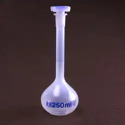 250 мл labrotary Пластик полипропилен pp жидкость объемный Колбы лабораторные с Фиксаторы