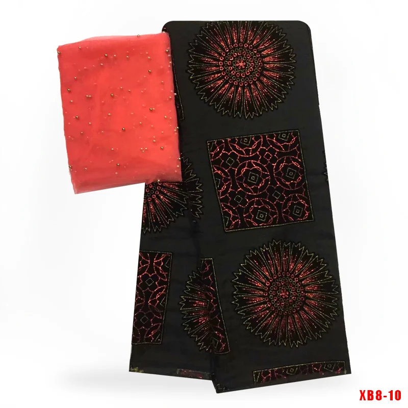 Последние африканские кружевные ткани высокое качество кружева нигерийские французские бархатные хлопковые кружевные ткани материал для платья H18101001