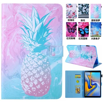 

For Samsung Galaxy TabA A6 10.1 Case 2016 SM T580 T585 T580N Flip Stand PU Leather Tablet Cover For Samsung Tab A 10.1 T580 Case