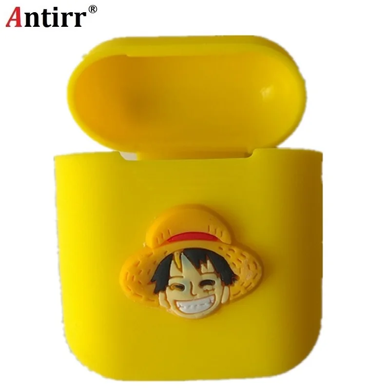 

Antirr DIY Handmade Cool Soft Silicone Case For Apple Airpods Shockproof Cover For Apple AirPods Earphone Cases Free Shipping