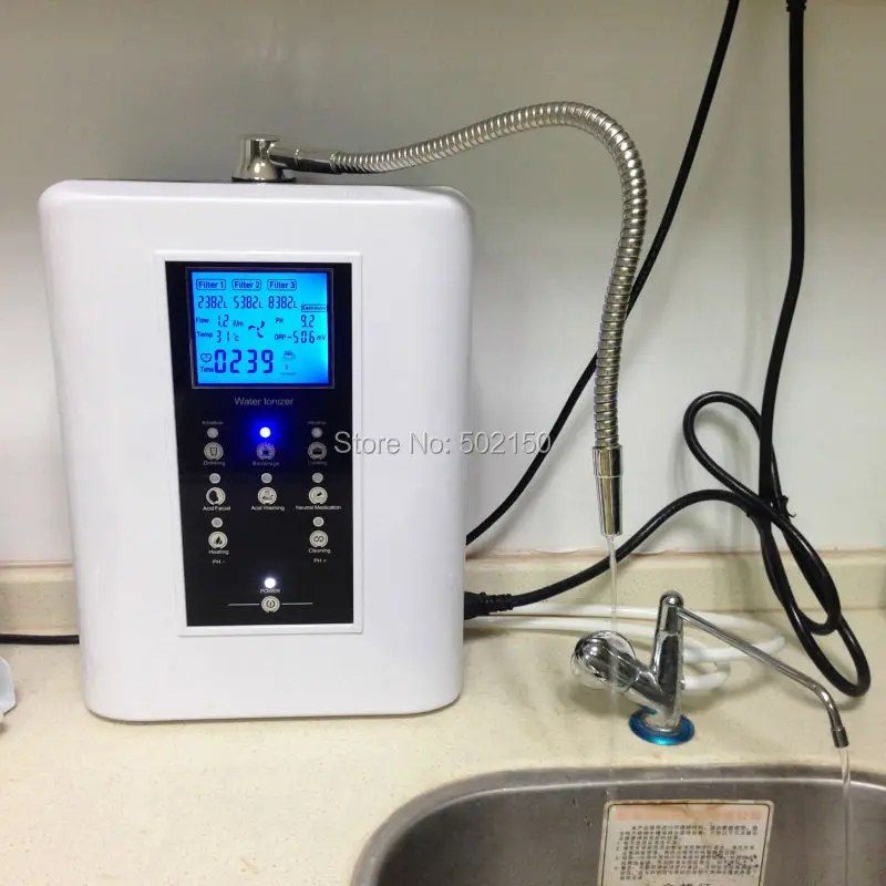 

PH can be 3 to 12 Alkaline water machines with Heating Funtion for home use