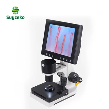 

Digital Electron Capillary Microcirculation USB Microscope Blood Microcirculation Health Care Qquipment Teaching+8 Inch Display