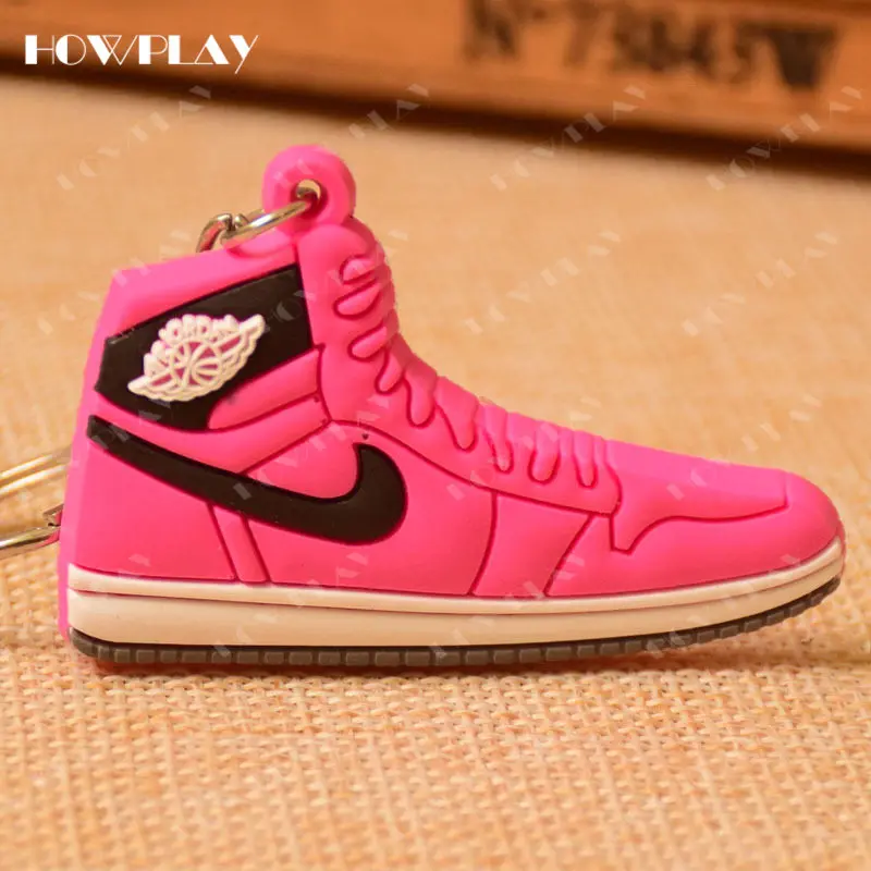AJ1-028 HowPlay мини кроссовки брелки jordan 1 сумка очарование Баскетбольная обувь модельный брелок AJ1 подвеска на рюкзак держатель для ключей креативные подарки - Цвет: AJ1-028