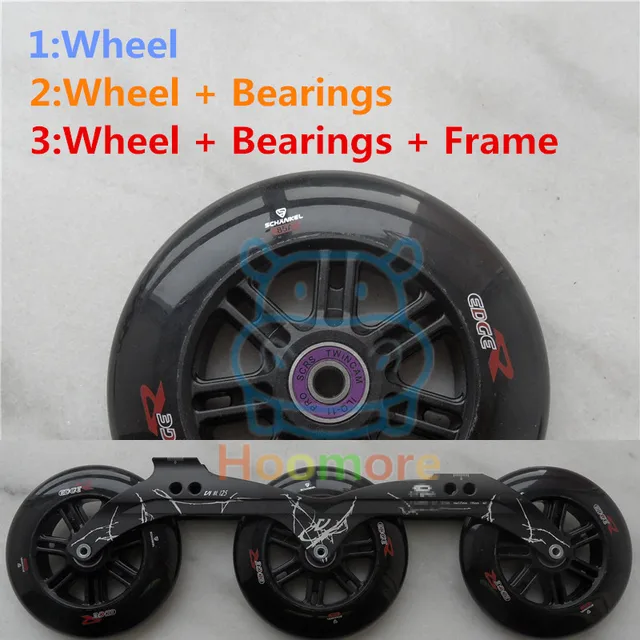 125mm Inline Speed Skates Wheel Spacer ILQ 9 ILQ 11 Skating Bearing 3X125mm Inline Speed Skating