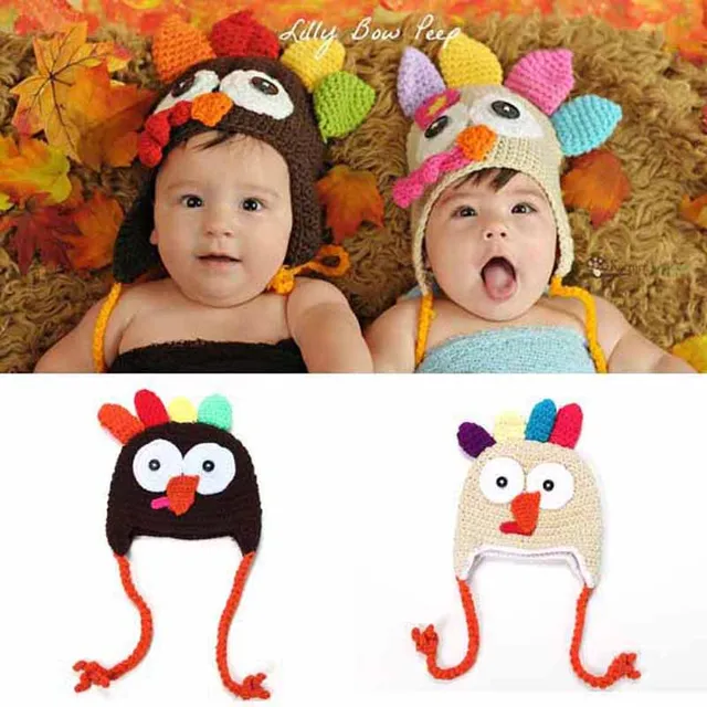 Buy Baby Crochet Turkey Hat Thanksgiving Hat Newborn