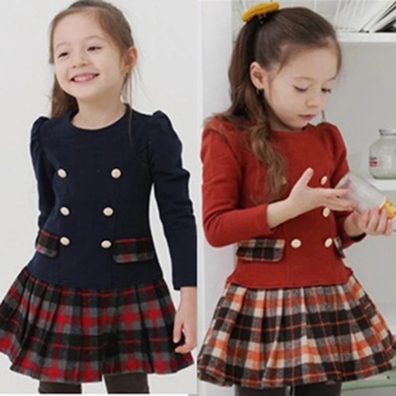 Платья для женщин для ребенка халат для девочки Princesse Enfant FILLE одежда платье для маленьких девочек весна Одежда для детей школьный костюм