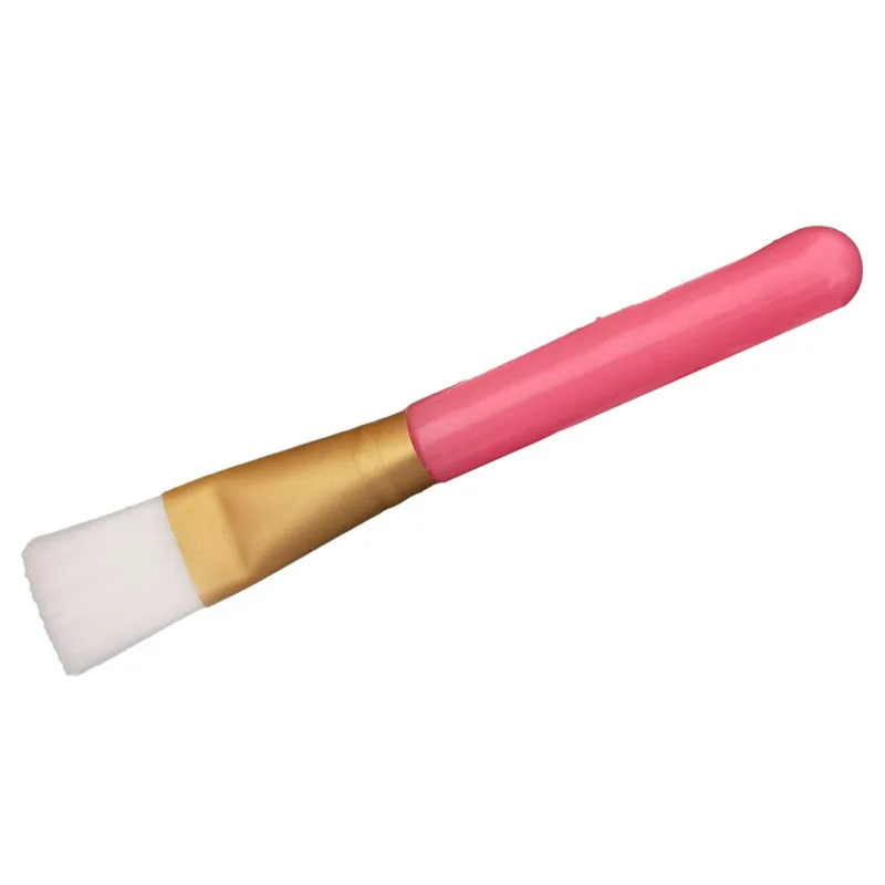 Nylon rose red rod Крем для Лица Кисть для макияжа основа для бровей подводка для глаз тени для век Румяна косметический консилер щетки инструменты для макияжа - Handle Color: Nylon rose red rod