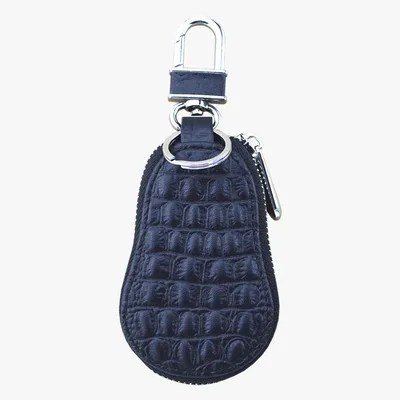 Xmessun с узором «крокодиловая кожа» Тыква ключи сумка мини творческая палка ключ с бриллиантами сумка женская ключи сумка D H151 - Цвет: Black
