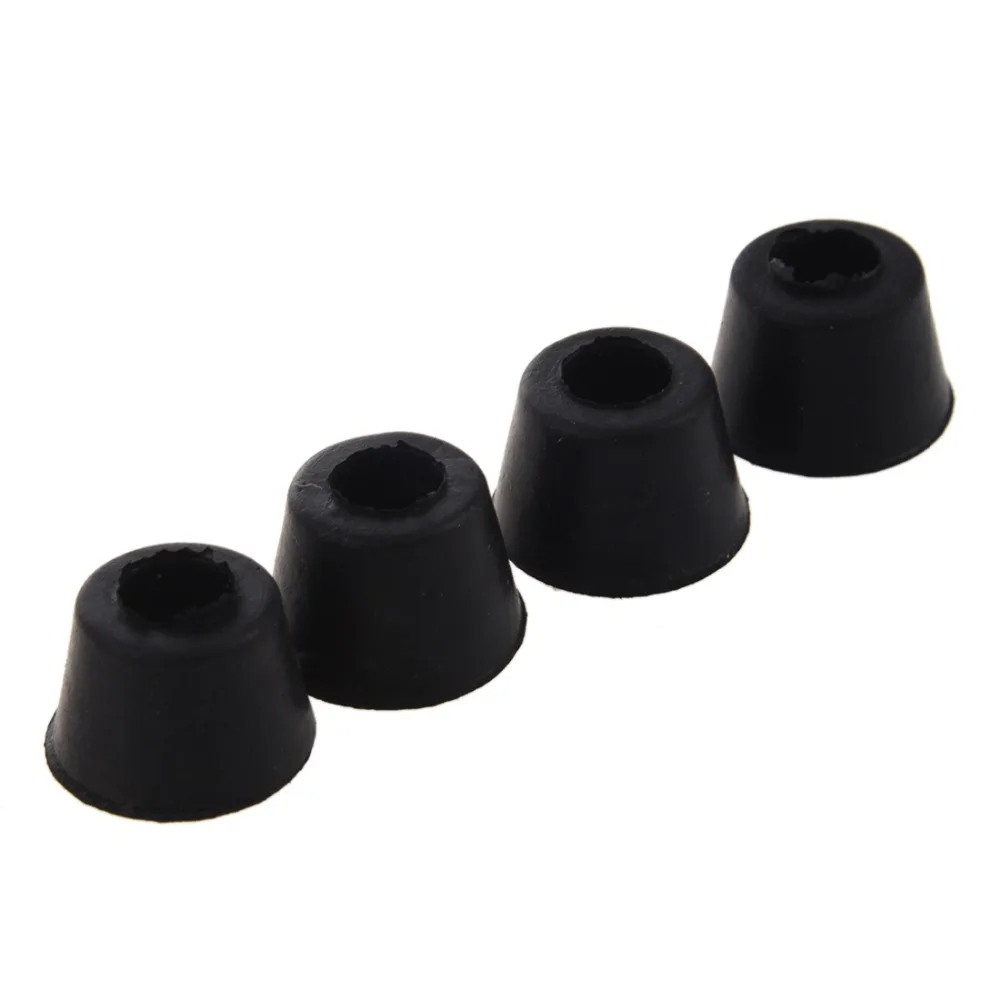4 pcs 20mm x 17mm furniture Conical rubber feet Pad Covers Bumpersrubber furniture feet pads