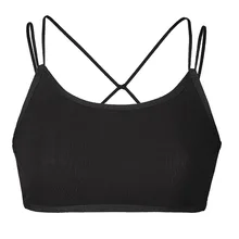 Модный женский однотонный нескользящий дышащий бюстгальтер с перекрестной спиной из хлопка