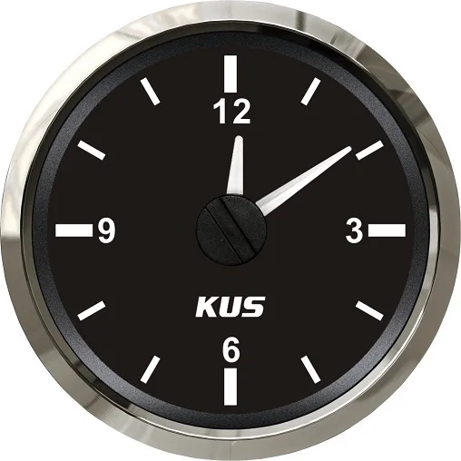 KUS DN52mm белый/черный счетчик часов для лодки(PN: KY09100/KY09000