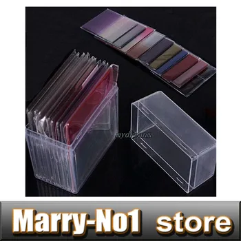 

Free Shipping 10 color ND2 ND4 ND8 Color Gradient Filter for Cokin P series + 10 tablets filter box