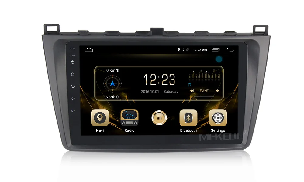 Clearance 4G LTE 1024*600 Android 7.1 car dvd gps For Mazda 6 2008 2009 2010 2011-2015 Autoradio Multimedia Audio Stereo GPS No DVD play 15