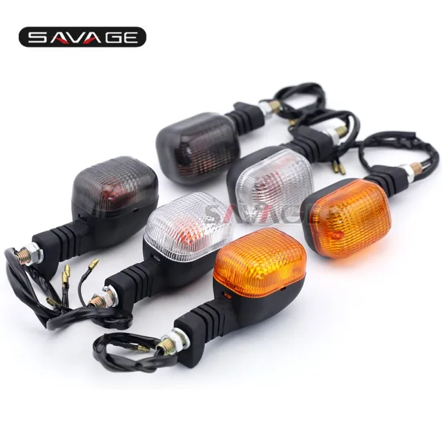 Motorrad Blinker Für BMW R1100GS, R1150GS, R1100R, R1150 Adventure – Orange, 2 Stück Set Für Vorne/hinten | ABS-Material, Wetterfest