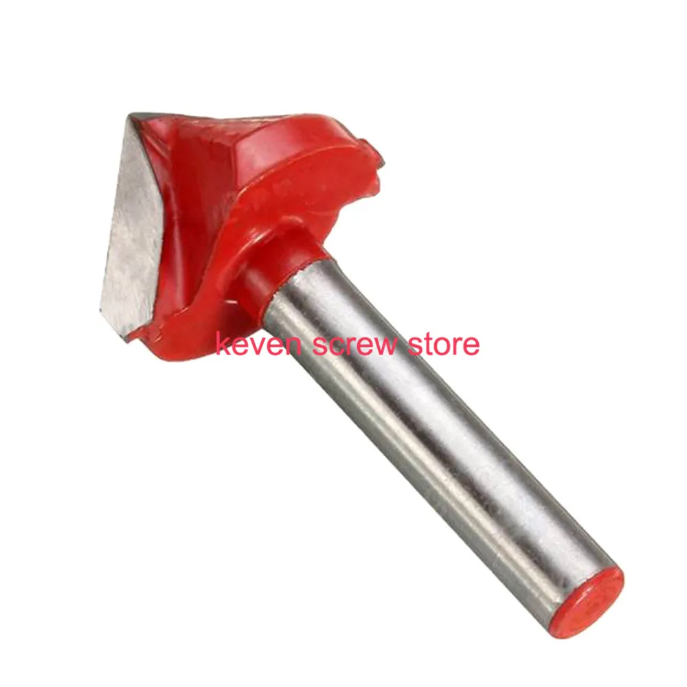 

1pcs 1/4 Small handle CNC Router Bits 90 Degree Engraving Tool ferramentas para madeira V Shape Milling Wood Cutter Knife