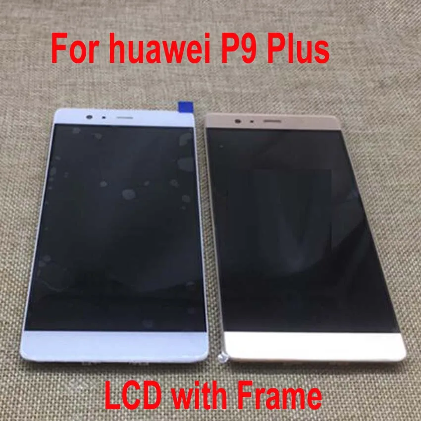 

Best Working LCD Display Touch Panel Screen Digitizer Assembly Sensor + Frame For Huawei P9 PLUS P9Plus VIE-AL10 VIE-L09 VIE-L29