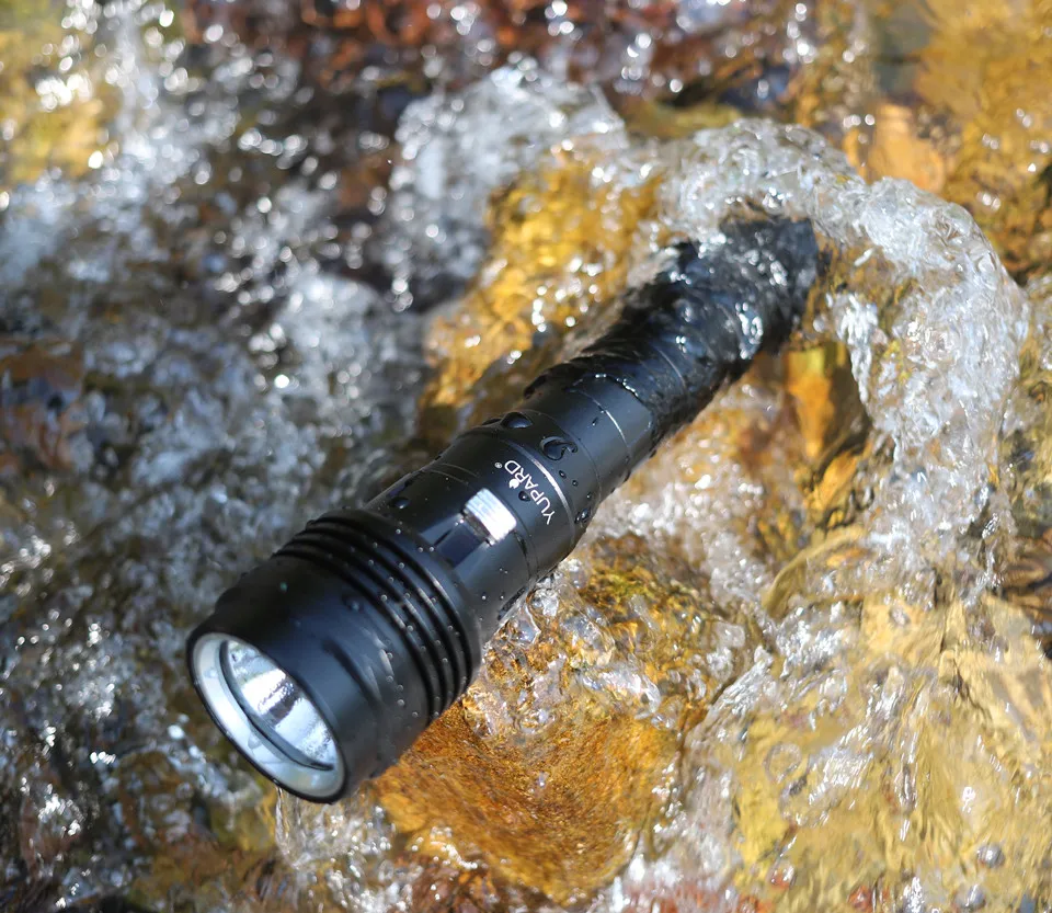 XHP-50 светодиодный светильник-вспышка для подводной съемки, ультра яркий фонарь для подводного плавания 20000 люменов, водонепроницаемый заполняющий светильник, светильник-вспышка для ныряльщика