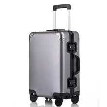 20 ''24'' 29 ''Алюминиевый Чемодан чемодан дорожная тележка Rolling Spinner Hardsider Carry On чемодан Cabin Case