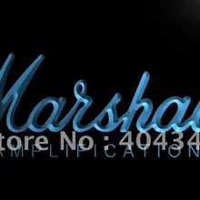 LL168-Marshall гитары усилитель нижних частот светодиодный неоновый свет знак