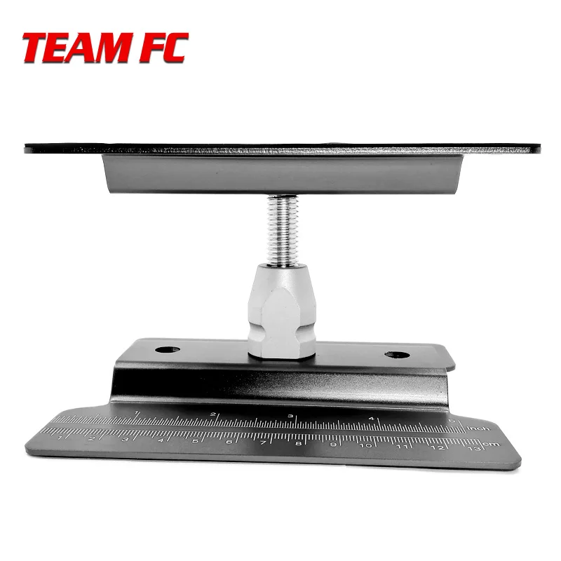 Дешево 360 черный градусов вращающийся рабочий стенд ремонтная станция Монтажная платформа лифт или ниже для 1 8 1 10 масштабные радиоуправляемые мод...