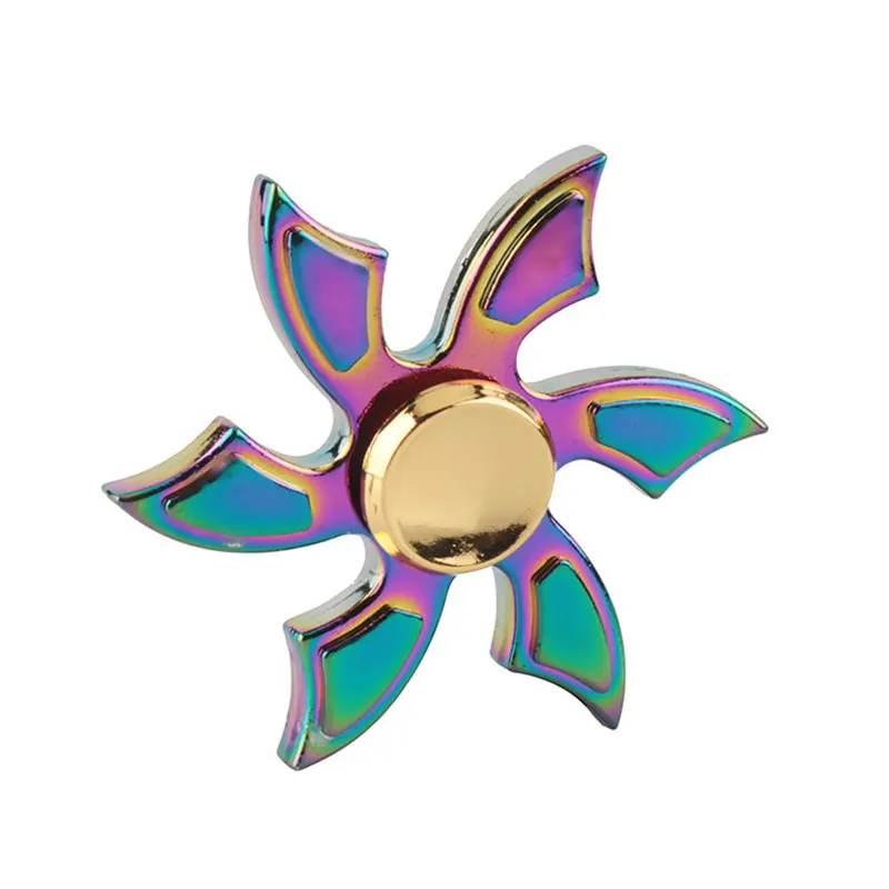 Three wings flying eagle colorful Fidget Spinner EDC Hand Spinners Autism ADHD Kids Christmas Gifts Metal Finger Toys | Игрушки и хобби