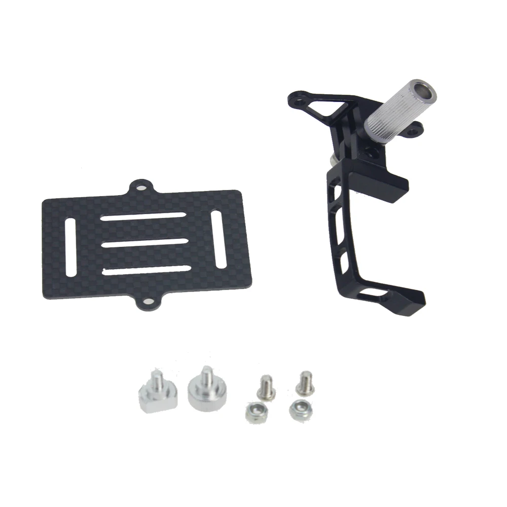 Carbon Fiber Anti-Vibration PTZ Plate Mount for Gopro Hero Action Cameras for DJI Phantom 1 2 FPV Drone Quadcopter Gimbal Mount