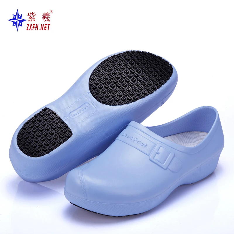 Нескользящие синий safty обувь медицинских работников обувь Высококачественные мягкие шеф-повар обувь