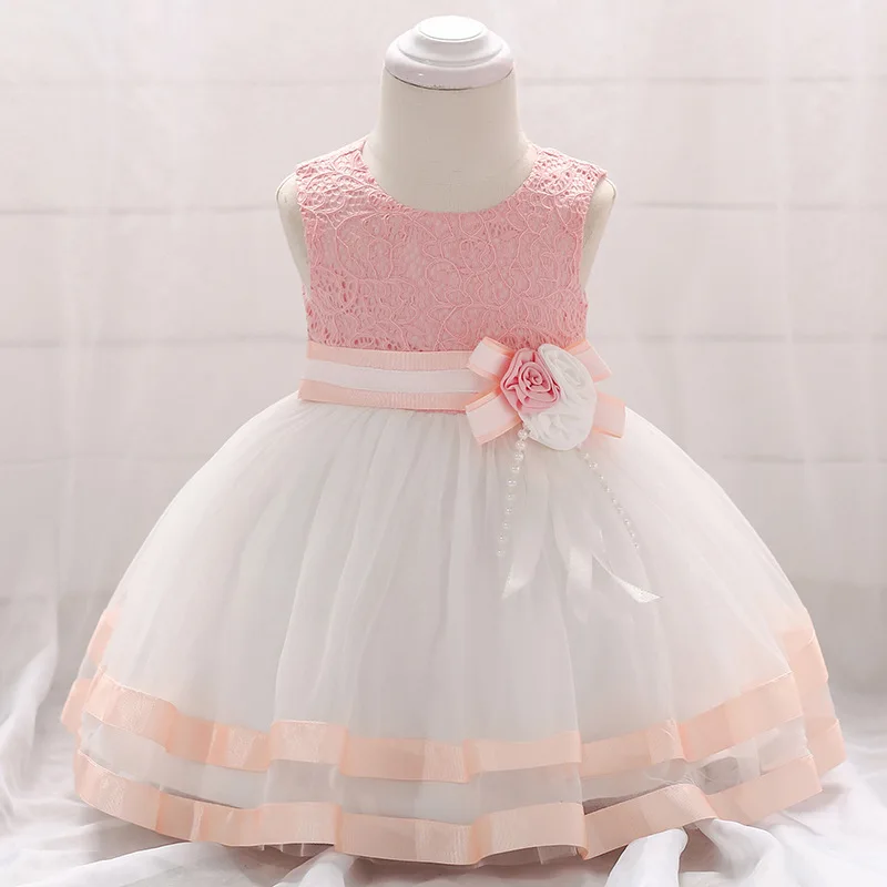 

Baby Girl Party Dress for Girls 0-2 Year Princess Flower Dress Toddler Girl Tutu Wedding Birthday Summer Kids Dresses for Girls
