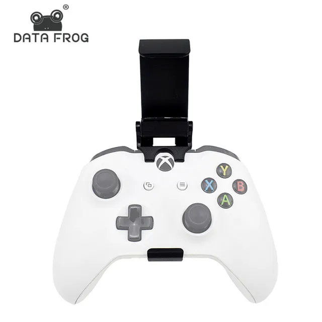 Best Price Data Frog Phone Stand Mount Hand Grip For Xbox ONE Slim/S Game Controller Gamepad Stands For Xiaomi Iphone X 6 7 8 Plus Holder