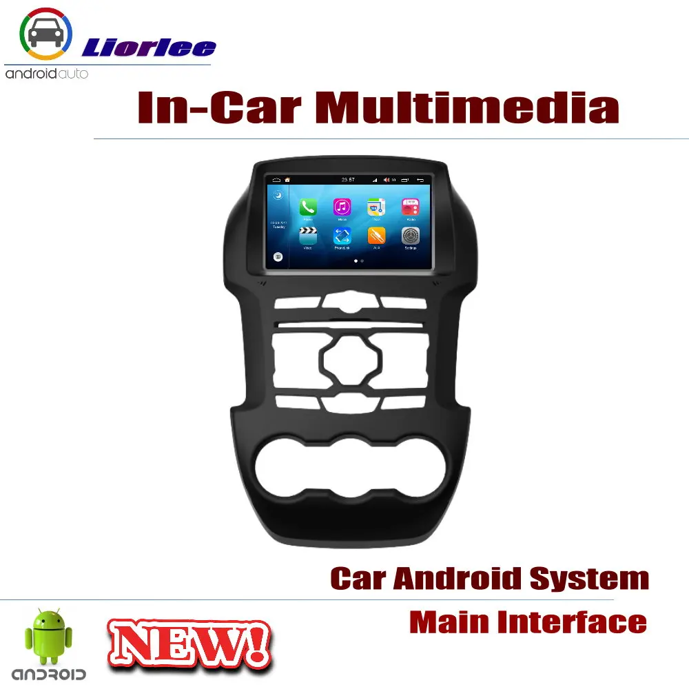 Excellent For Ford Ranger 2011~2013 Car Android Player DVD GPS Navigation System HD Screen Radio Stereo Integrated Multimedia 1
