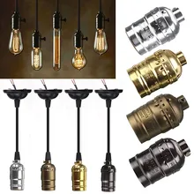 E27 Vintage Retro Edison Lamp Screw Bulb Aluminum Shell Base lamp Holder Pendant Bulb Light Socket Without wire 110V 220V E27 Vintage Retro Edison Lamp Screw Bulb Aluminum Shell Base lamp Holder Pendant Bulb Light Socket Without wire 110V 220V