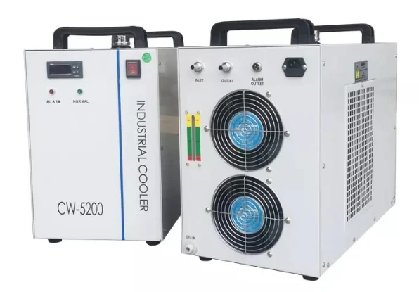 XAC водяной чиллер CW 5200 для CO2 лазерной гравировки/для ЧПУ шпинделя/охлаждения