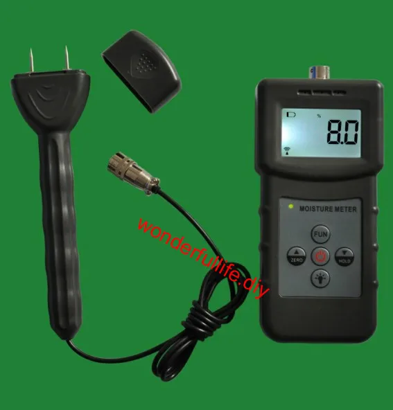

Handhold Moisture meter Pin and Inductive type for Timber Bamboo Carton concrete