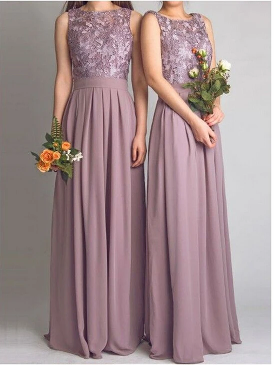 purple and grey dress