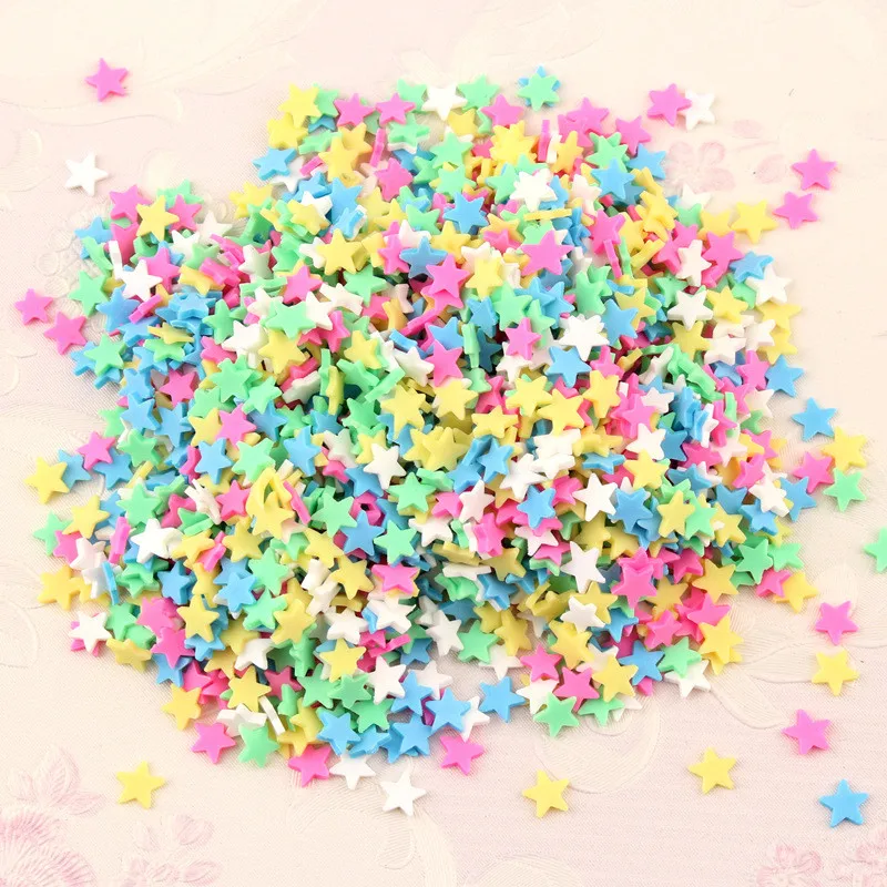 Fake Candy Clay Sprinkles For Filler For Slime DIY Supplies Fake Cake Dessert Mud Particles Decoration Toys 14
