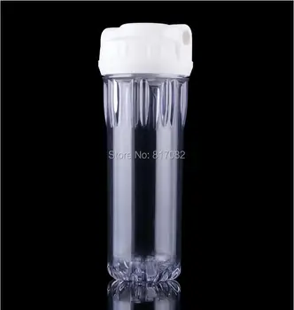 

10" Clear Water Filter Housing with Double-Ring High Pressure Filter Bottle Water Filter Housing For Water Purifier