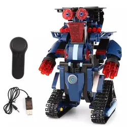 Horizon number Blue M2 Интеллектуальный робот в сборе с дистанционным управлением строительные блоки мальчик Зарядка Электрический пульт
