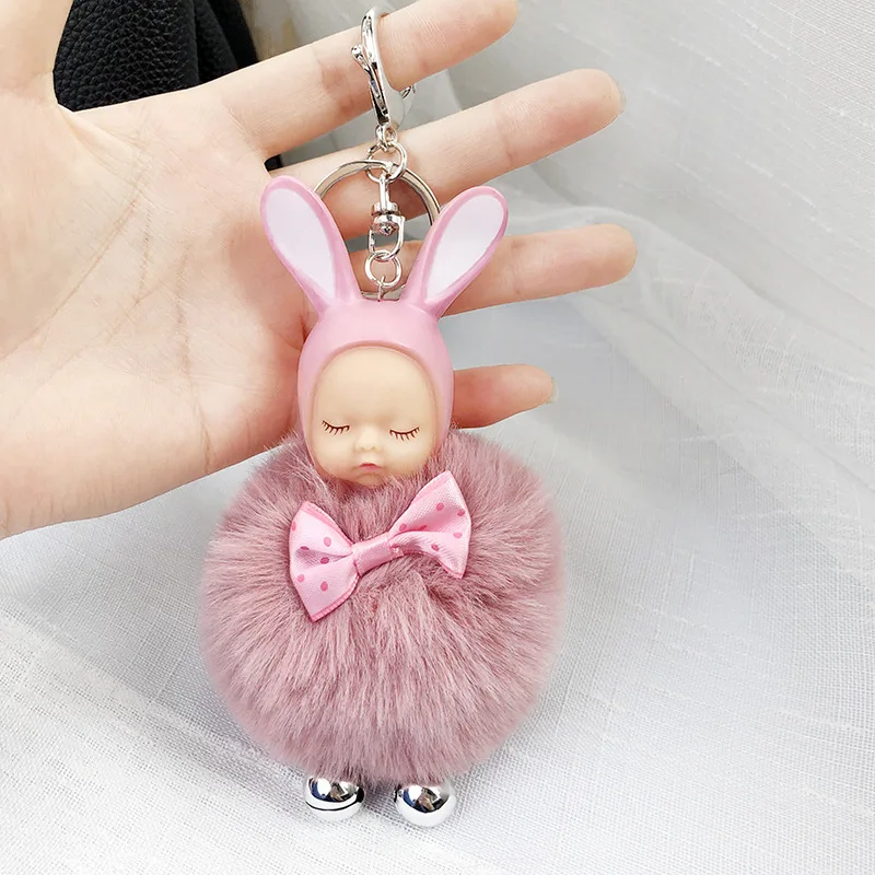 Брелок для сна ZIRI Baby с шариком автомобильный держатель ключей Сумка подвеской