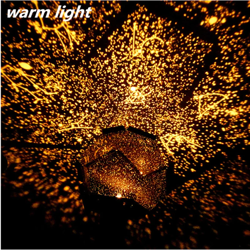 IKVVT Romantic Astro Star Sky Cosmos Laser Projector Night Light Lamp Home Decor