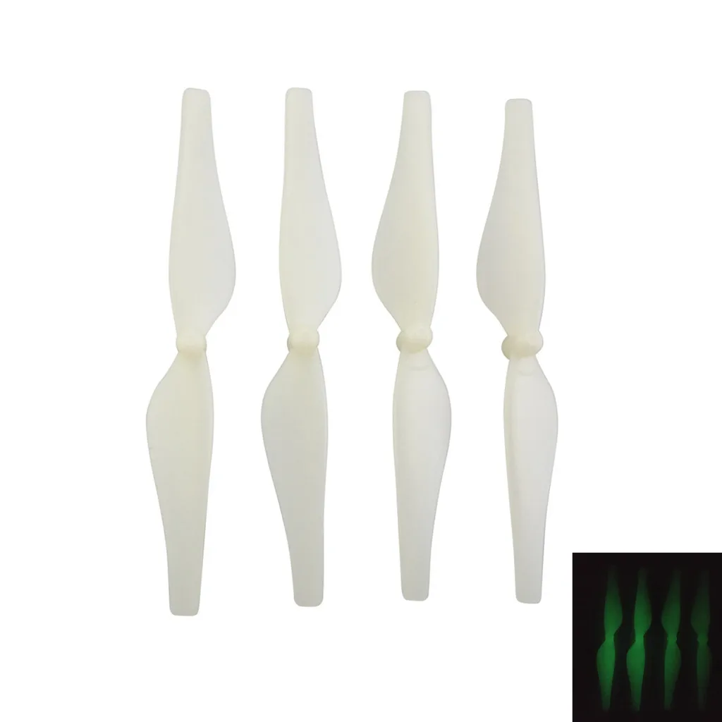 4Pcs Plastic Night Luminous Propeller Prop CW CCW Blade for DJI Tello RC Drone Quadcopter Helicopter Backup Parts