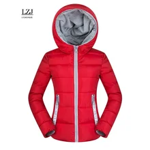 LZJ 2017 Women Basic Down Top Jacket Plus Size Female Coat Slim Autumn Winter Parkas Collar Outerwear Long Sleeve Casual Jackets