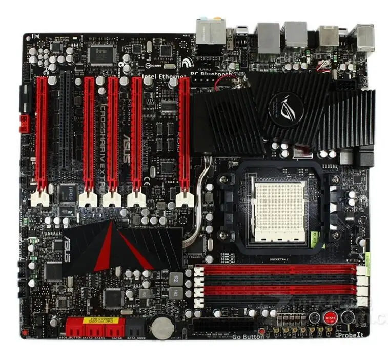 

For ASUS Crosshair IV Extreme Original Used Desktop for AMD 890FX Motherboard Socket AM3 DDR3 USB2.0 SATA2