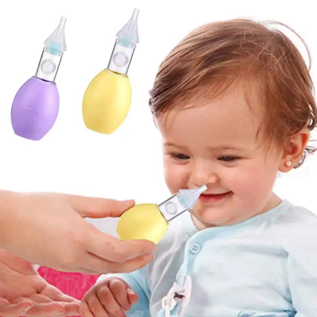 Baby Nose Cleaner Newborns Nasal Vacuum Mucus Suction Aspirator Soft