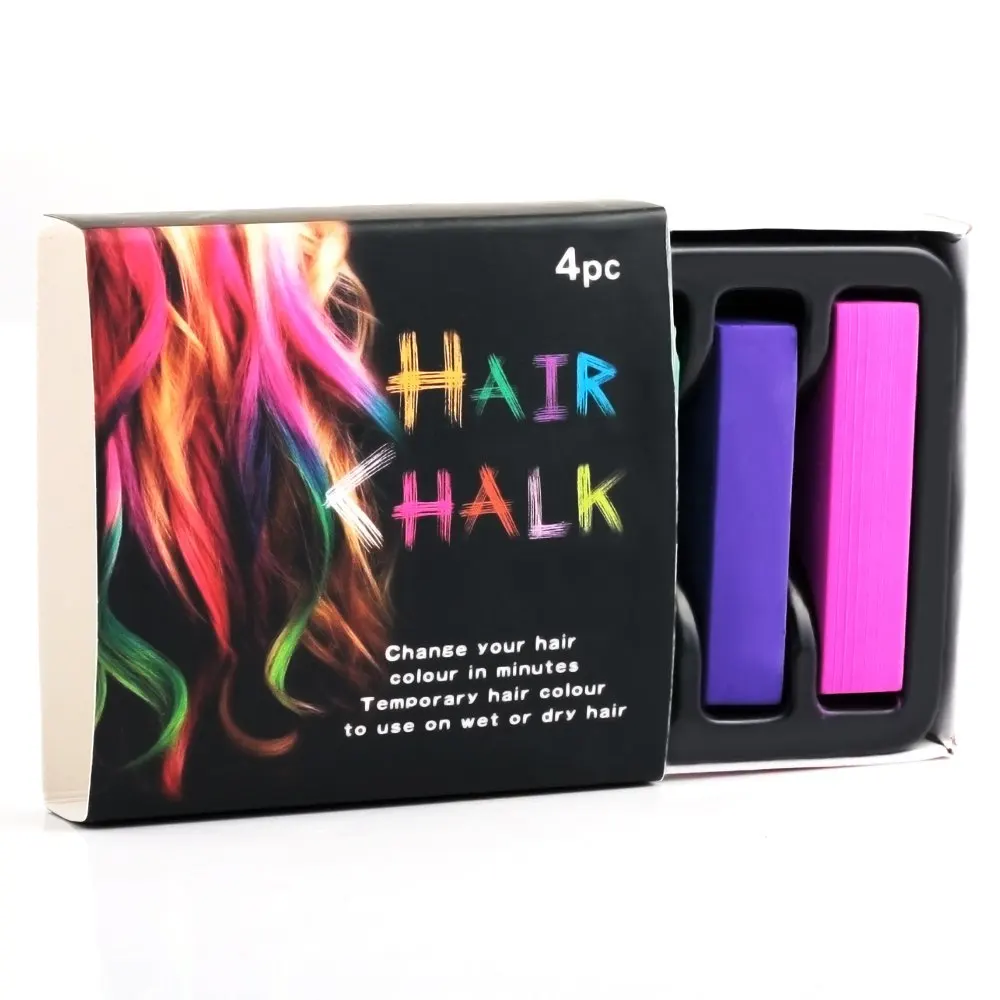 Buy 4 Colors Non toxic Soft Pastels Hair Crayons Kit