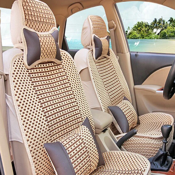 Fancy knitting car seat cover designer car seat coverin Automobiles Seat Covers from