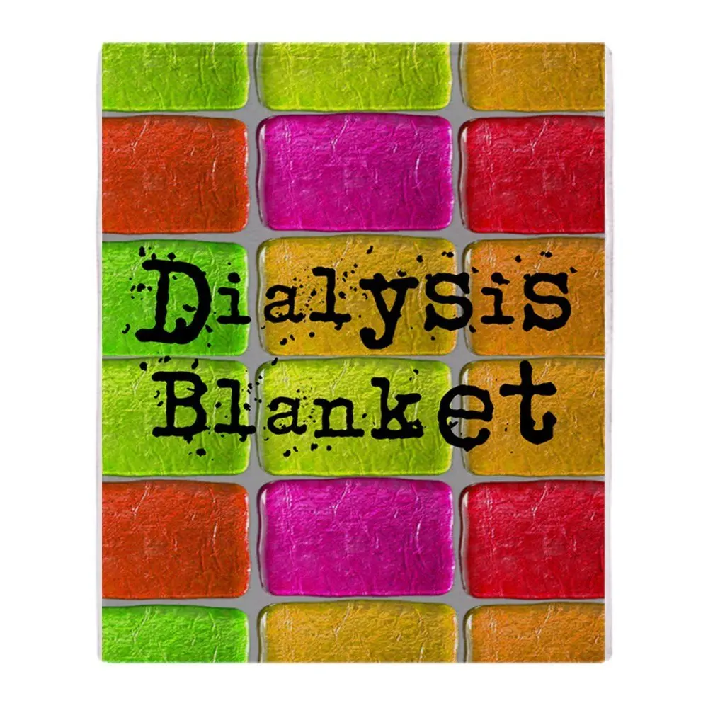

Personalized Dialysis Pt Blanket 2 Soft Fleece Throw Blanket Cover Throw Over Sofa Bed Blanket Home Textile