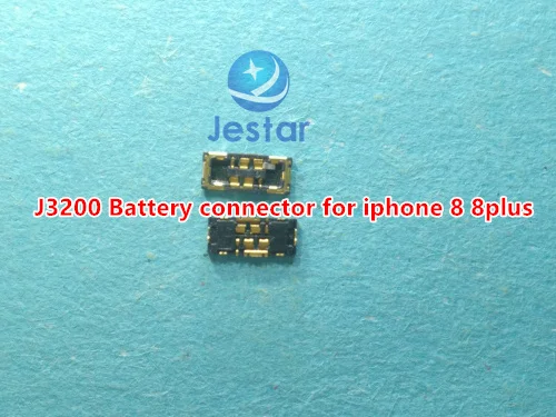 

10pcs J3200 Battery connector FPC for iphone 8 8plus on motherboard