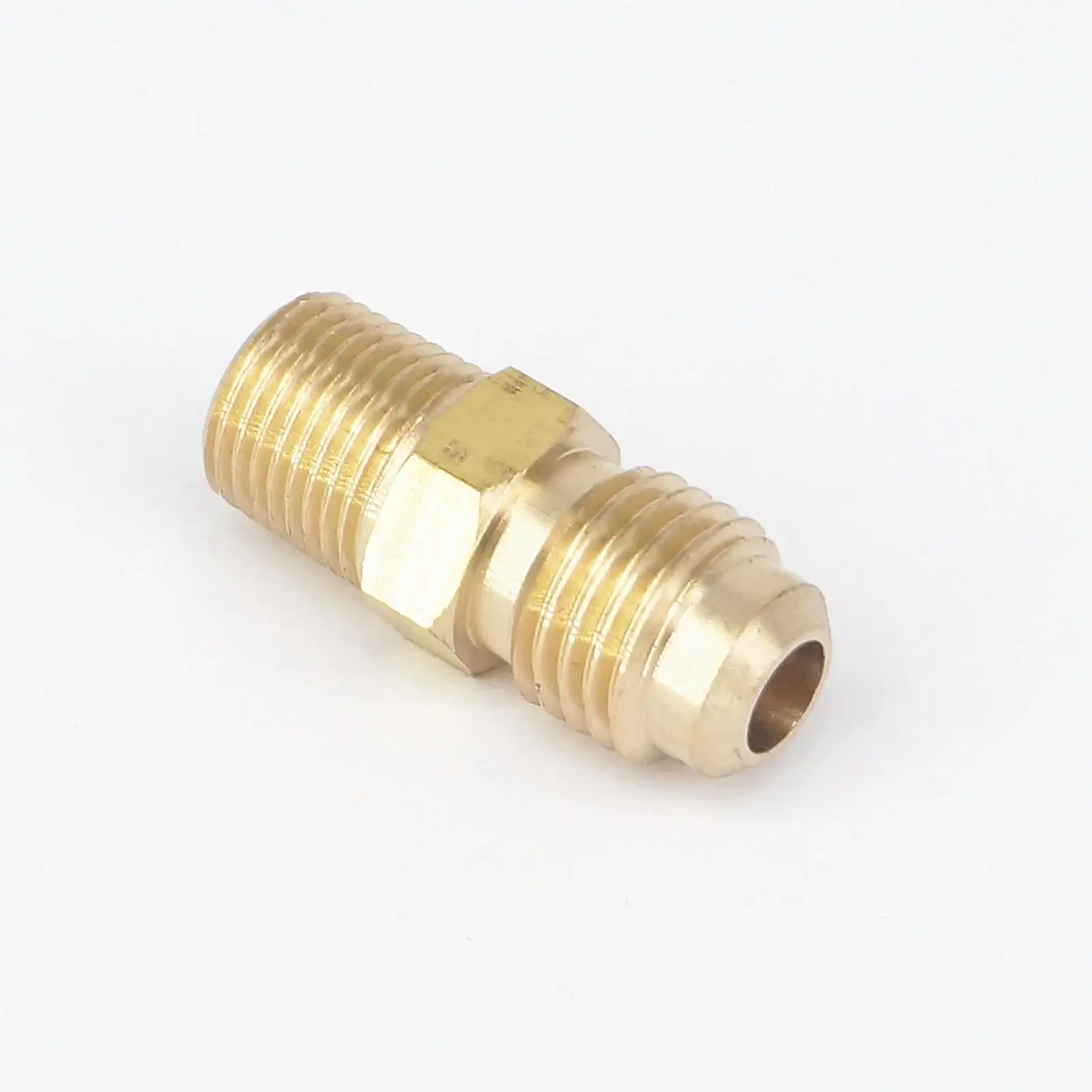 SAE нитки 7/16 &quot 20 UNF Подходит диаметр трубы 1/4&quot 1/8 &quotNPT папа латунь 45 градусов